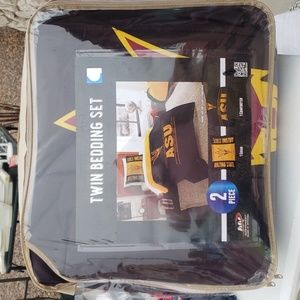 Arizona State University twin bedding set
